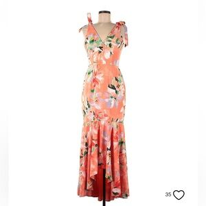 Dress the population floral dress